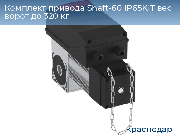 Комплект привода Shaft-60 IP65KIT вес ворот до 320 кг, https://krasnodar.doorhan.ru