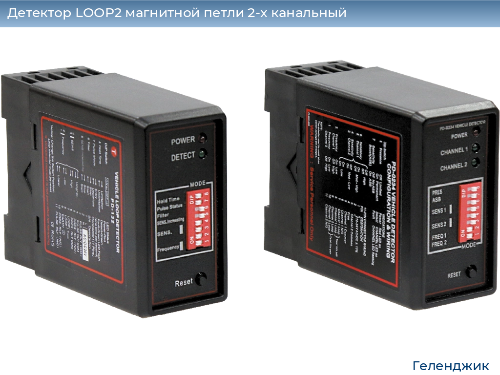 Детектор LOOP2 магнитной петли 2-x канальный, gelendzhik.doorhan.ru