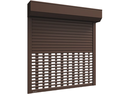 Уличные и гаражные рольворота из одностенного экструдированного профиля rhe84m / rhe84gm