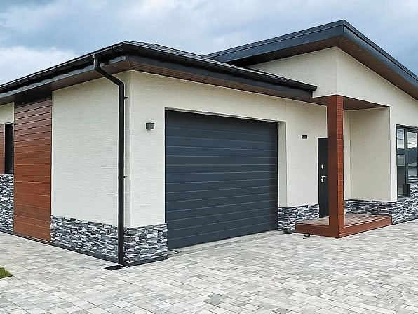 Секционные ворота 2500х2150 мм антрацитовые DoorHan rsd02, gelendzhik.doorhan.ru